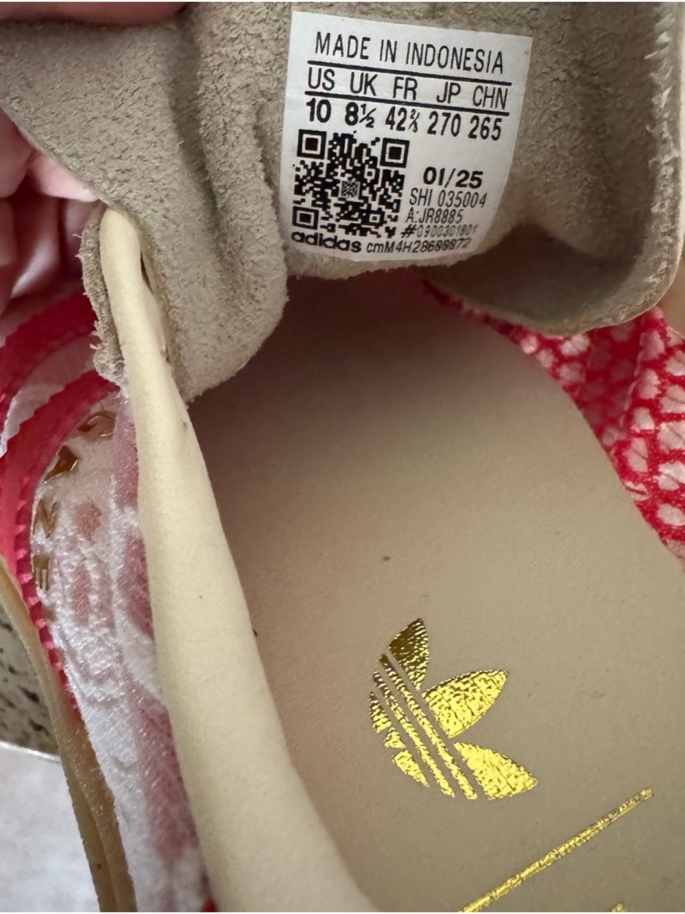 adidas Gazelle Bold x Liberty London floral sneakers. Size 10. MSRP $158 - Picture 14 of 17